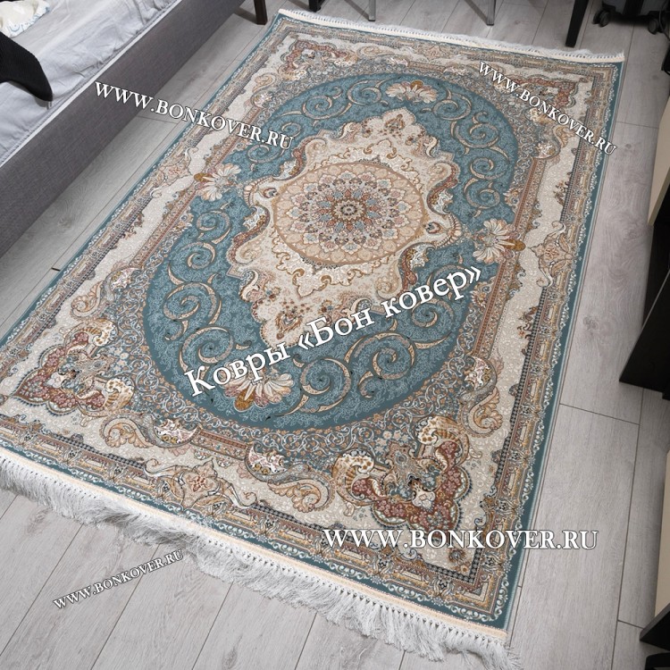 Иранский Ковер Медальон Дизайн 30590