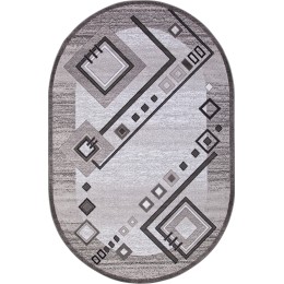 Ковер Silver d188 GRAY Овал